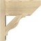 Ekena Millwork Funston Slat Rough Sawn Outlooker, Douglas Fir, 8"W x 16"D x 16"H OUT08X16X16FST06RDF - alternate 2